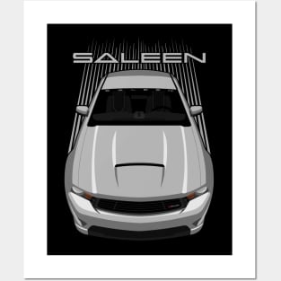 Ford Mustang Saleen 2010 - 2012 - Silver Posters and Art